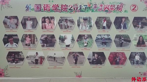 2017年考研取得佳绩