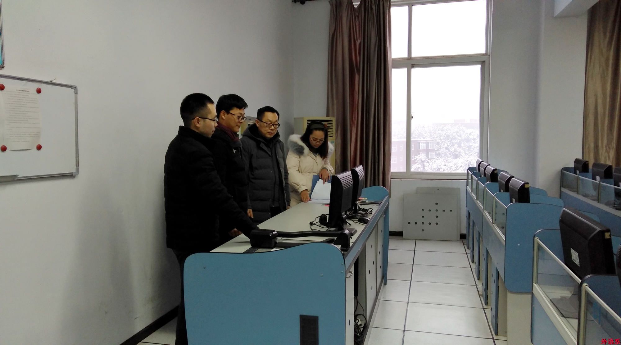 公司开展实验实训场所期末安全检查