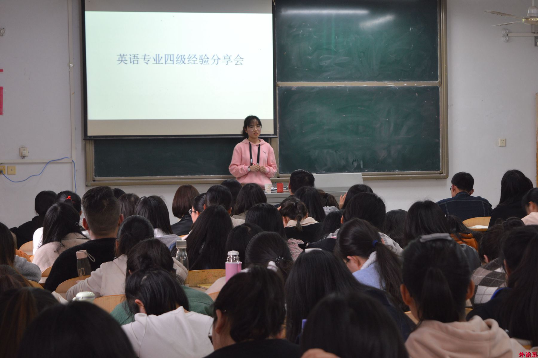 公司举办英语专四考试经验交流会