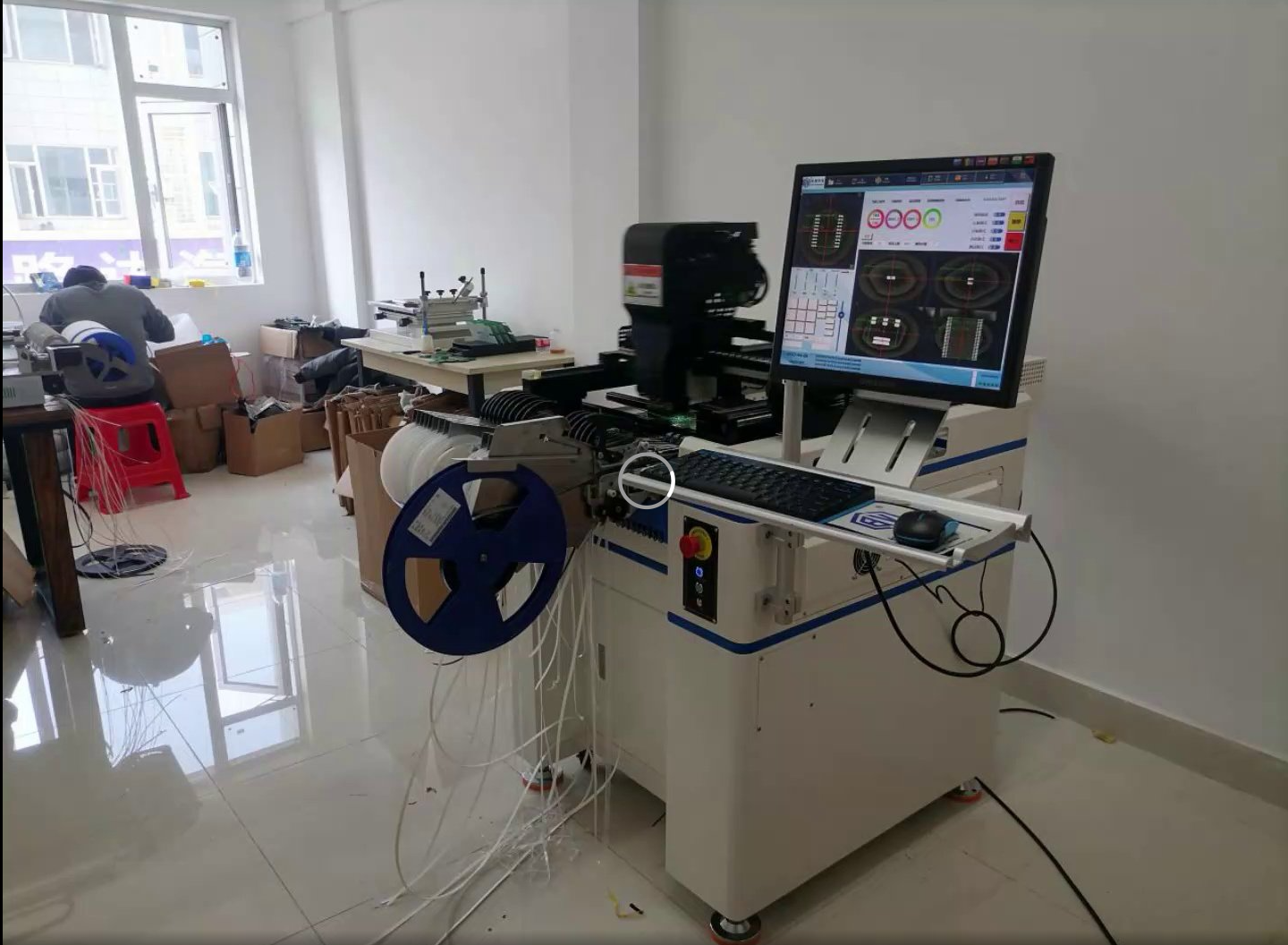 近年来部分客户四头贴片机现场合集