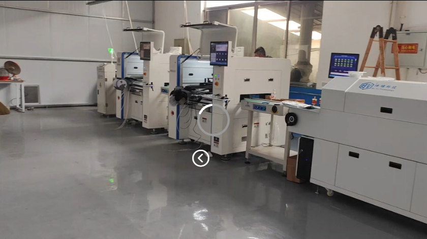 博维科技各类型贴片生产方案线客户现场