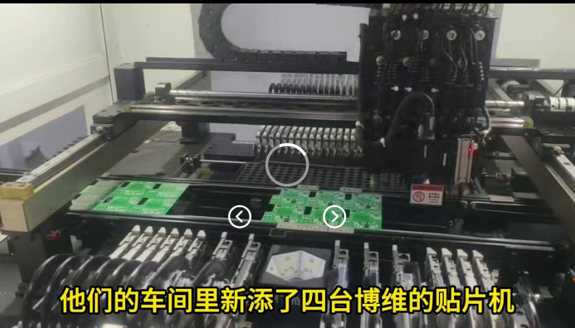 江苏一家老客户又增加贴片机满满一车间都是博
